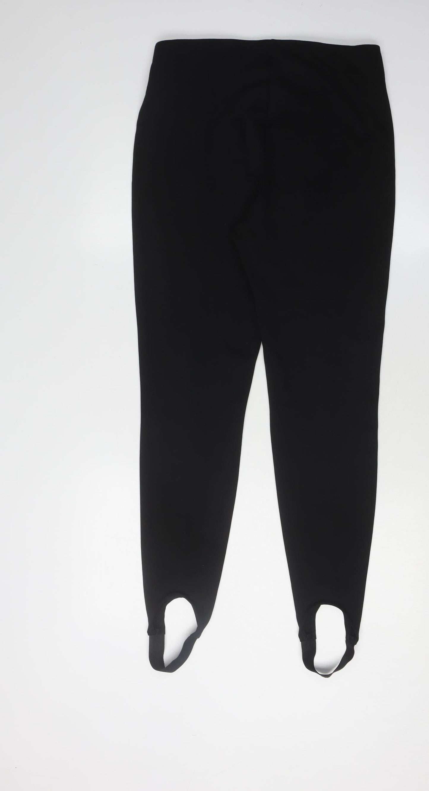 Womens UK Size M H&M Regular Fit  Black Trousers