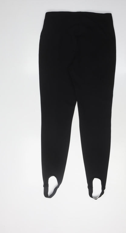 Womens UK Size M H&M Regular Fit  Black Trousers