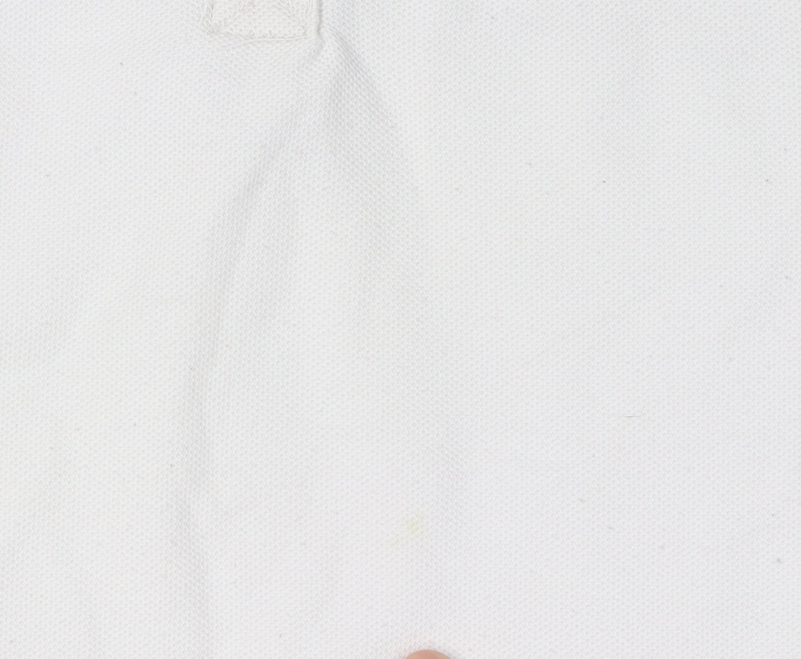 LA Gear Women's White Polo Shirt Size 8