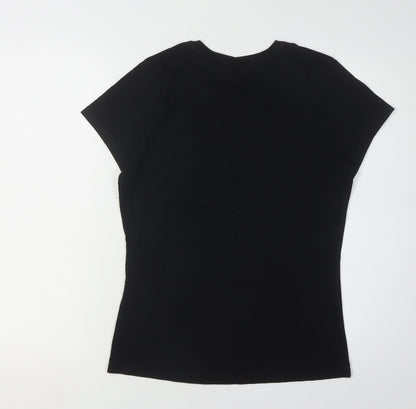 George Women's Black Star Wars T-Shirt Size 8-10