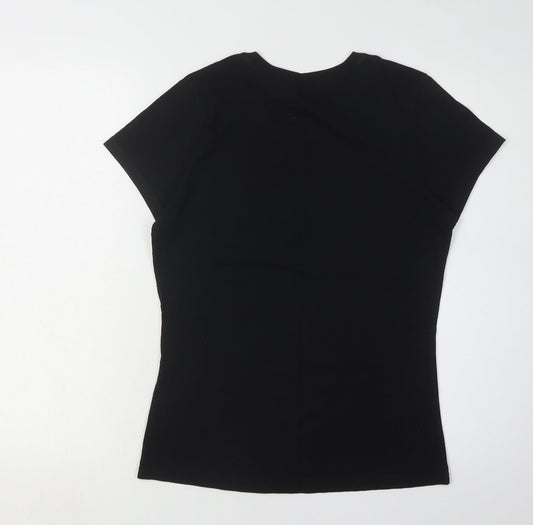 George Women's Black Star Wars T-Shirt Size 8-10