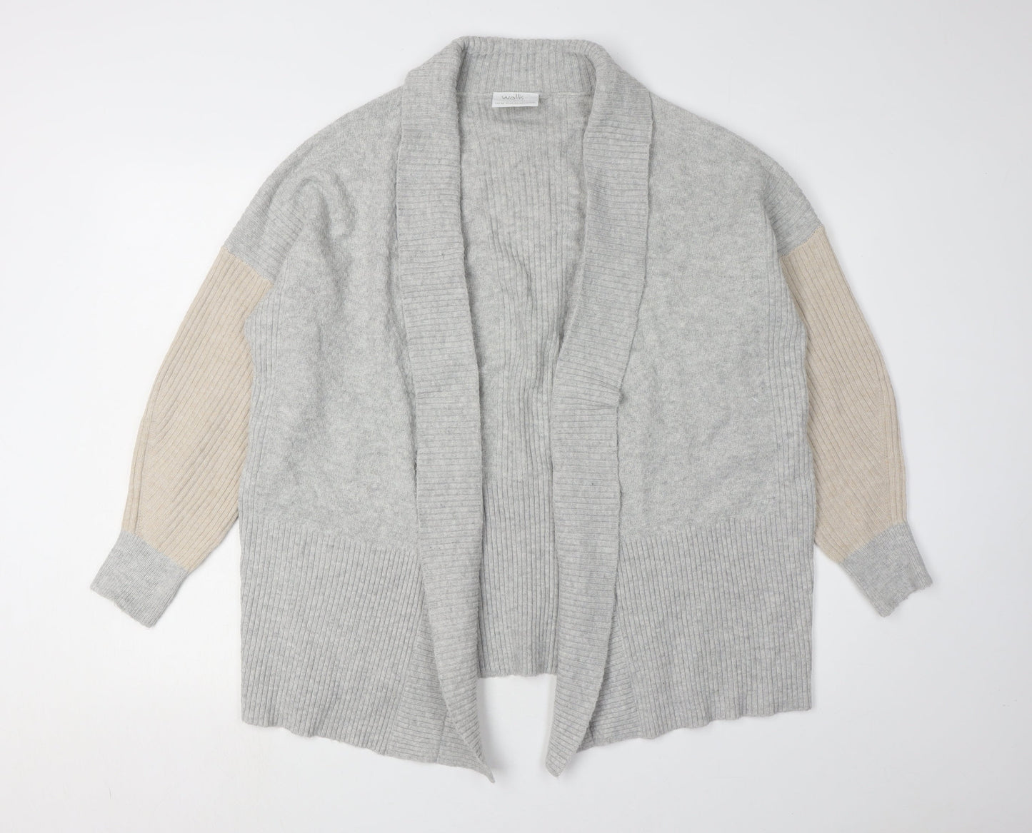 Womens UK Size 12 Wallis Grey Cardigan Jumper