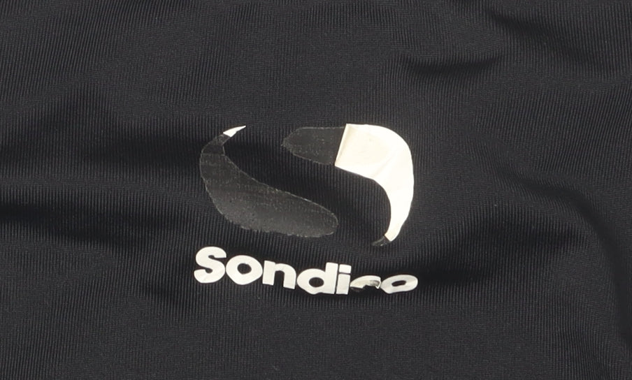 Sondico Men's Black Athletic Pullover Top L