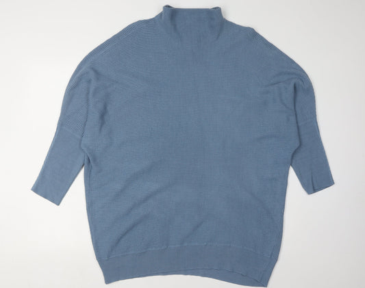 Womens UK Size Size:L NEXT Blue Pullover Jumper
