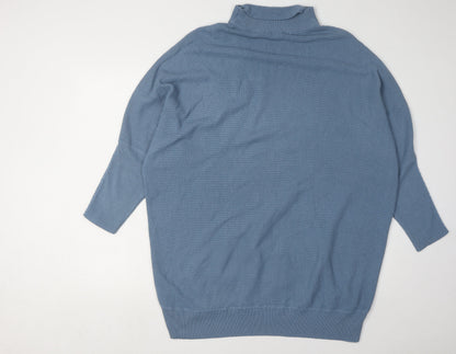 Womens UK Size Size:L NEXT Blue Pullover Jumper