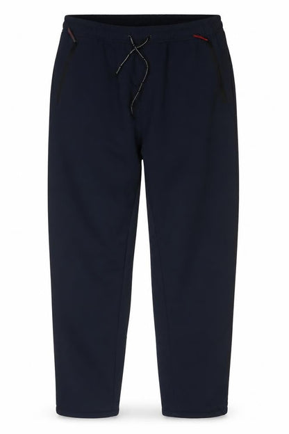 Front view of KESPORTS unisex black jogger trousers m