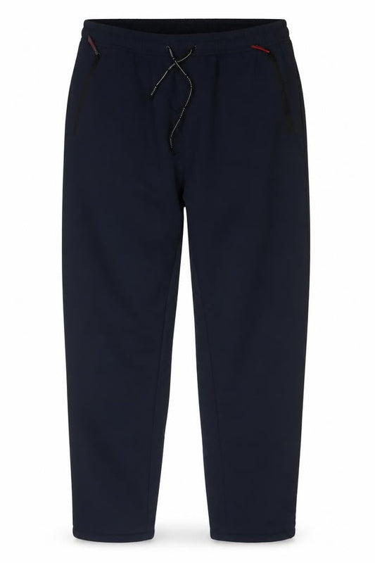 Front view of KESPORTS unisex black jogger trousers m