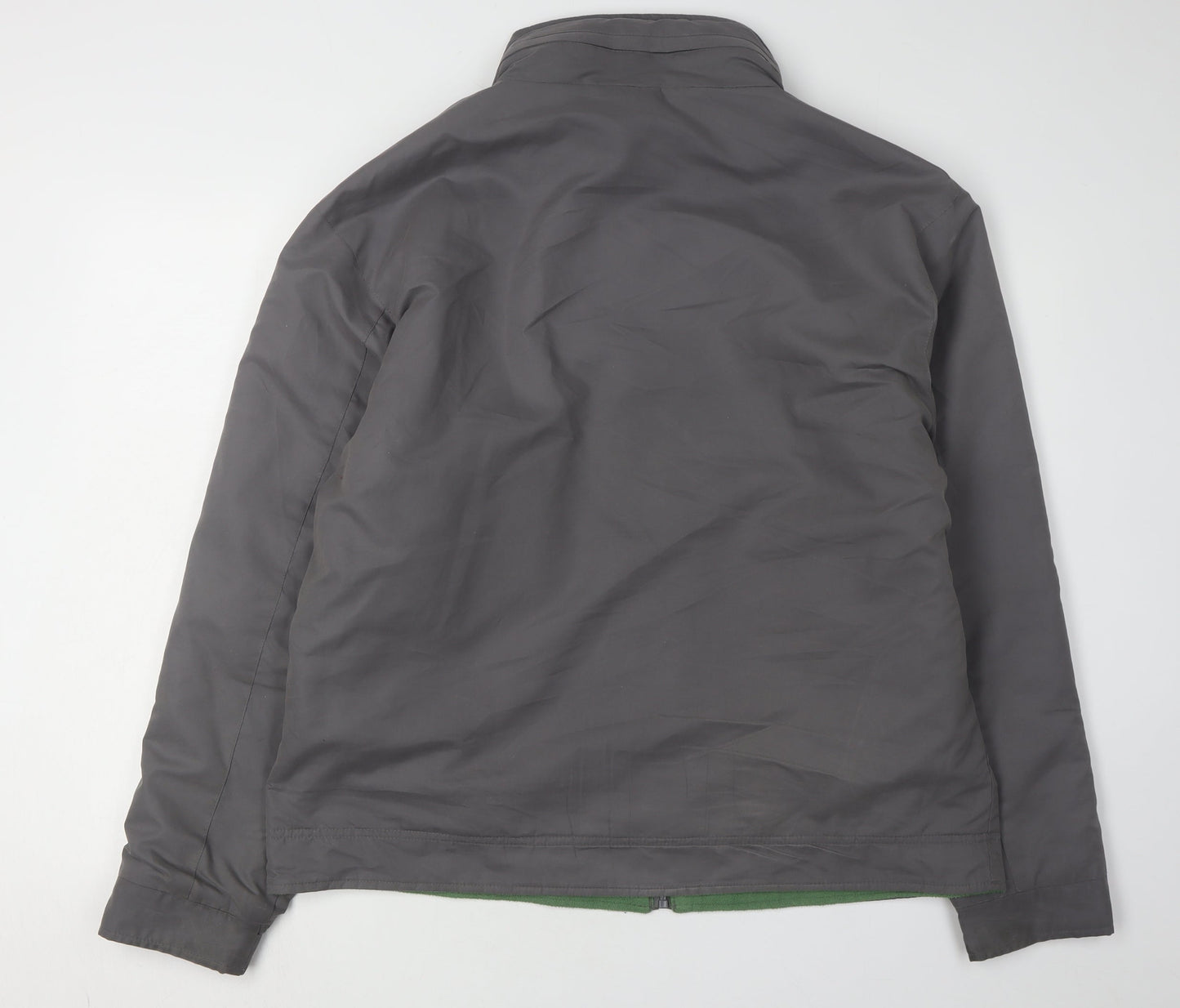Mens UK Size L Cotton Traders Grey Basic Jacket