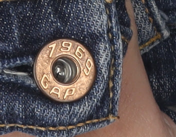 GAP Women’s Blue Denim Straight Jeans Size 4