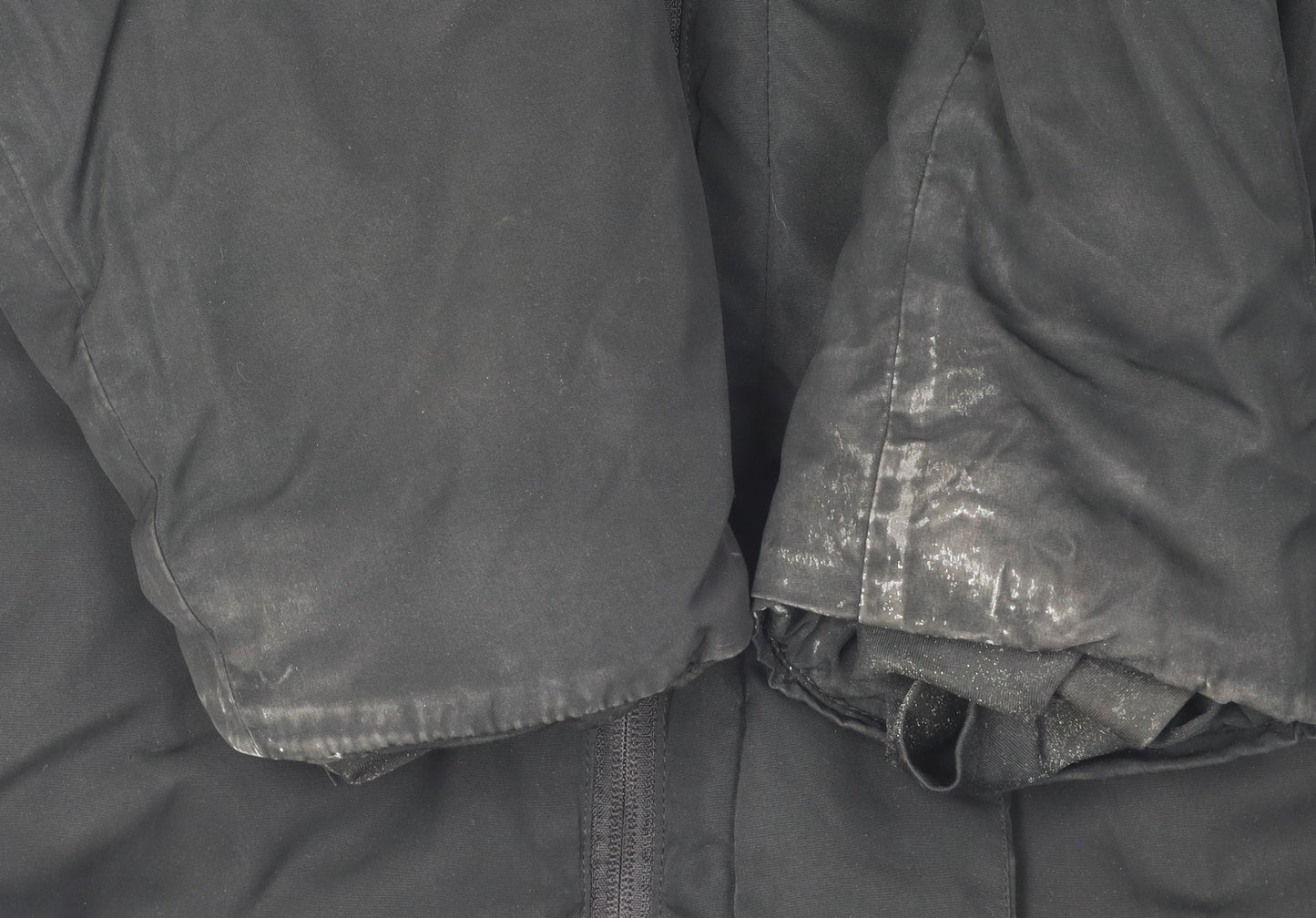 Mens UK Size M Hummel Black Parka Coat