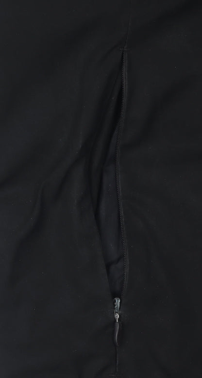 Mens UK Size M Hummel Black Parka Coat