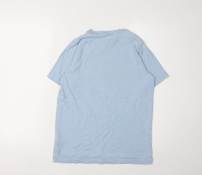 Nike Boys Blue Graphic T-Shirt L Casual Sportswear