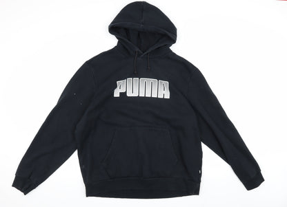 Mens UK Size XL PUMA Black Pullover Hoodie