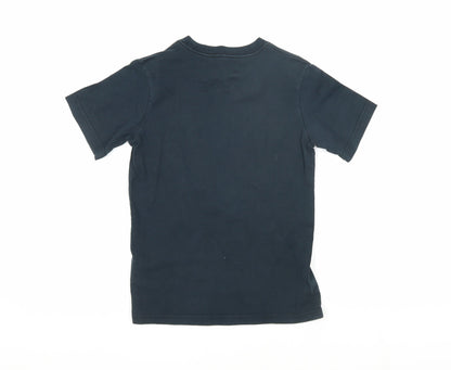 Nike Boys Black Graphic Print T-Shirt Size S