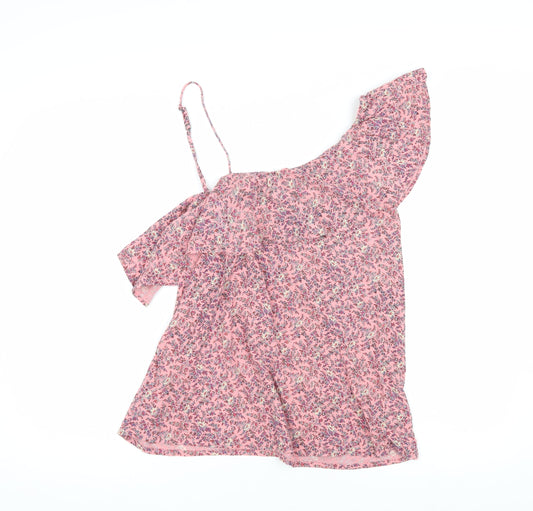 Womens UK Size M Hollister Pink Camisole Blouse