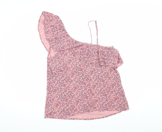 Womens UK Size M Hollister Pink Camisole Blouse