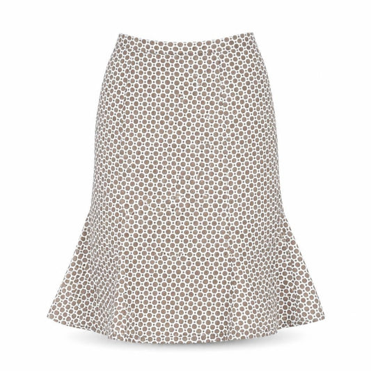 Eastex Women's Multicoloured Polka Dot Skirt Size 10