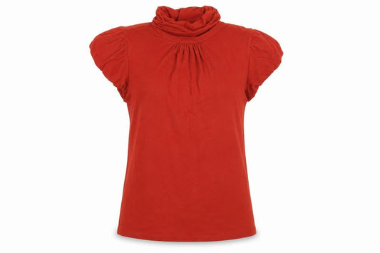 Womens UK Size M Banana Republic Red Basic T-Shirt