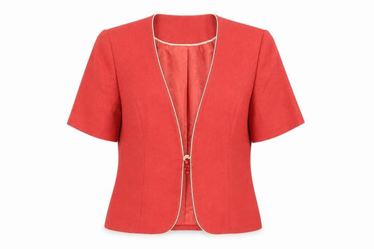 Jacques Vert Women's Red Blazer Size 12