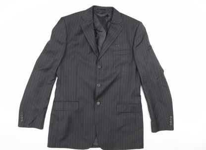 Mens UK Size 42 Jaeger Regular Grey Suit Jacket