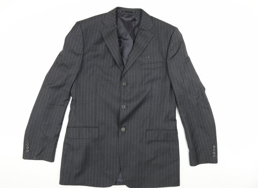 Mens UK Size 42 Jaeger Regular Grey Suit Jacket