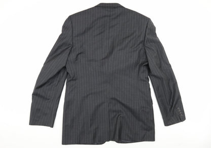 Mens UK Size 42 Jaeger Regular Grey Suit Jacket