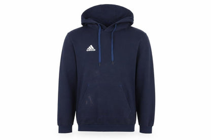 Unisex Adults UK Size M adidas Blue Pullover Hoodie