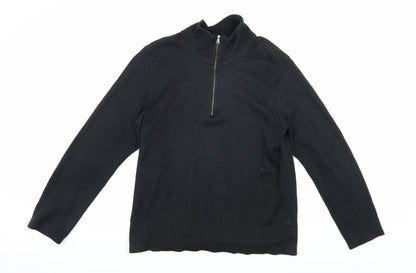 Mens UK Size M Banana Republic Black  Sweatshirt