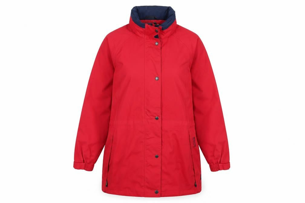 Womens UK Size 14 Regatta Red Rain Coat