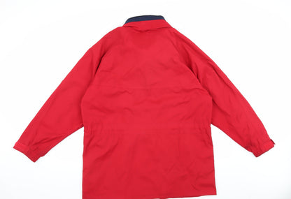 Womens UK Size 14 Regatta Red Rain Coat
