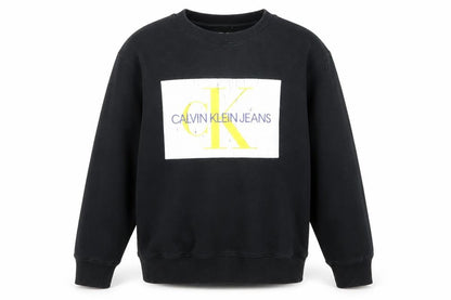 Mens UK Size M Calvin Klein Jeans Black Pullover Sweatshirt