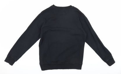 Mens UK Size M Calvin Klein Jeans Black Pullover Sweatshirt