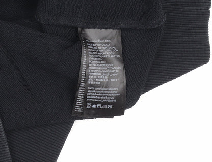 Mens UK Size M Calvin Klein Jeans Black Pullover Sweatshirt