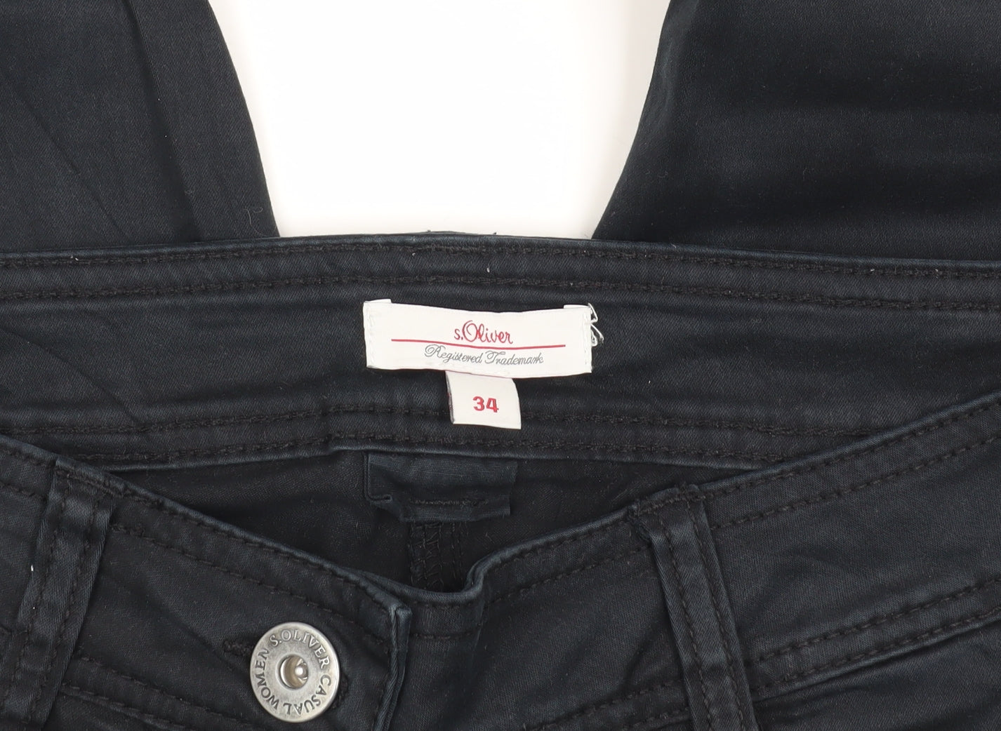 s.Oliver Women's Black Skinny Jeans Size 6