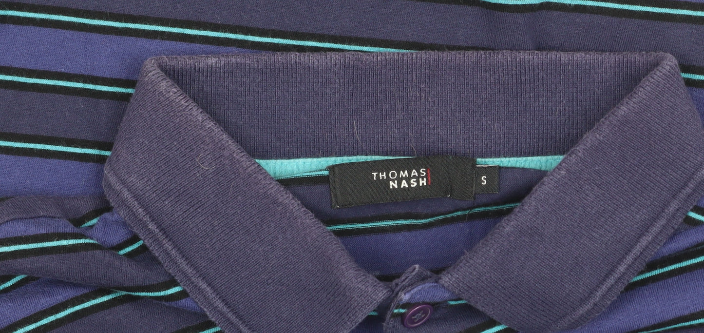 Mens UK Size S Thomas Nash Cotton Polo Shirt