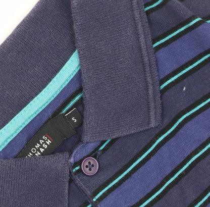 Mens UK Size S Thomas Nash Cotton Polo Shirt