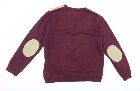 Mens UK Size L Dickies Red Pullover Sweatshirt