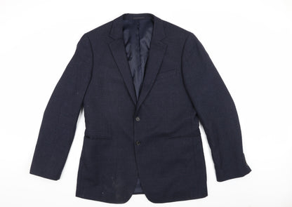 Mens UK Size 42 Jaeger Regular Blue Suit Jacket