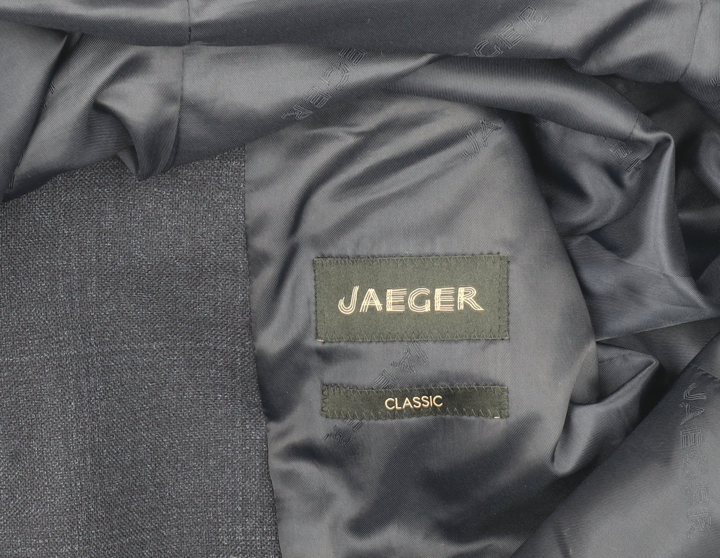 Mens UK Size 42 Jaeger Regular Blue Suit Jacket