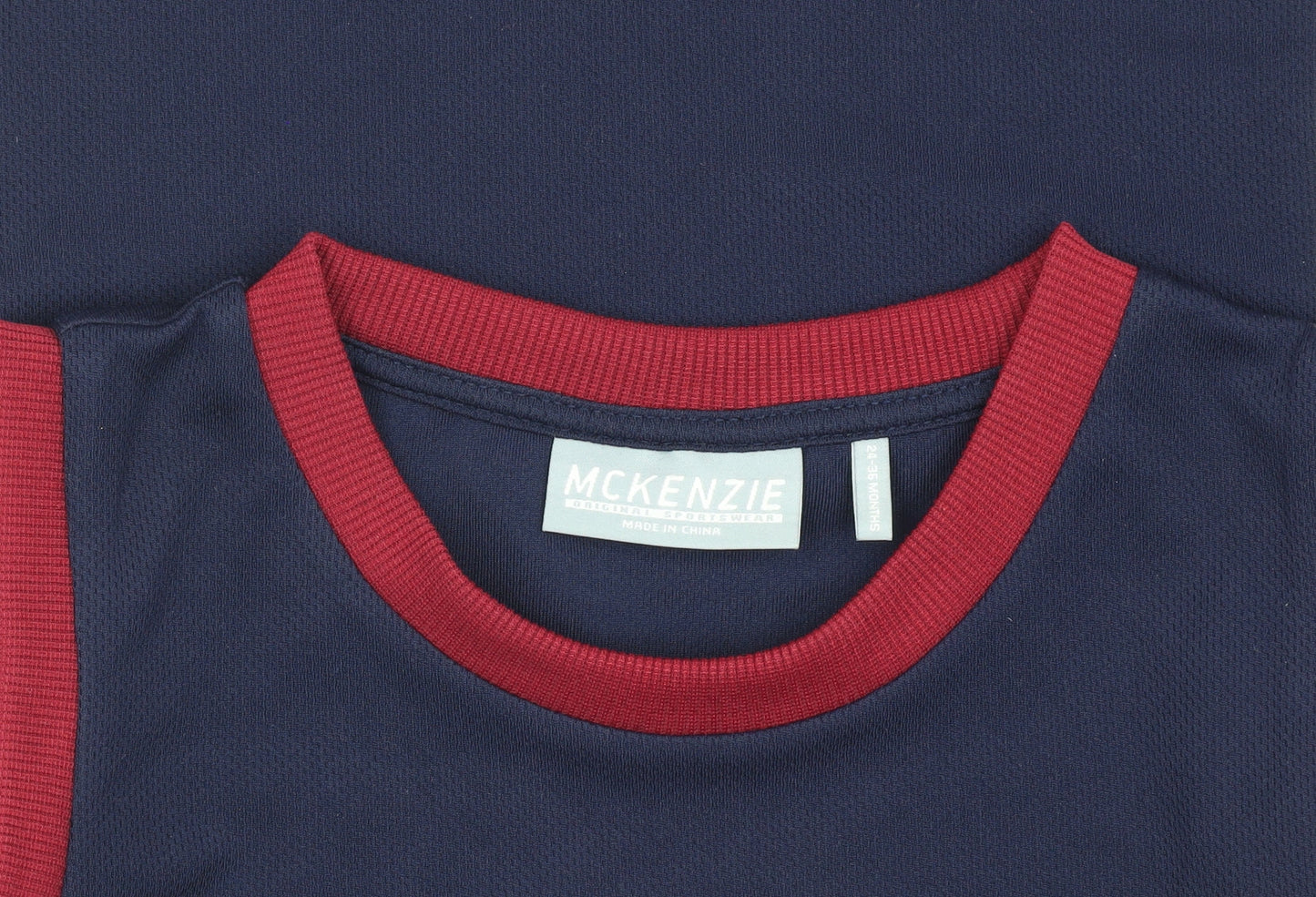McKenzie Boys Blue Tank Top 2-3 Years Sleeveless Jersey