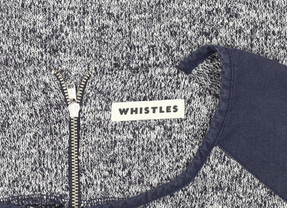 Womens UK Size M Whistles Blue  Blouse