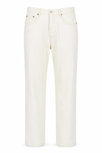 Firetrap Women's White Straight Leg Jeans, Size L