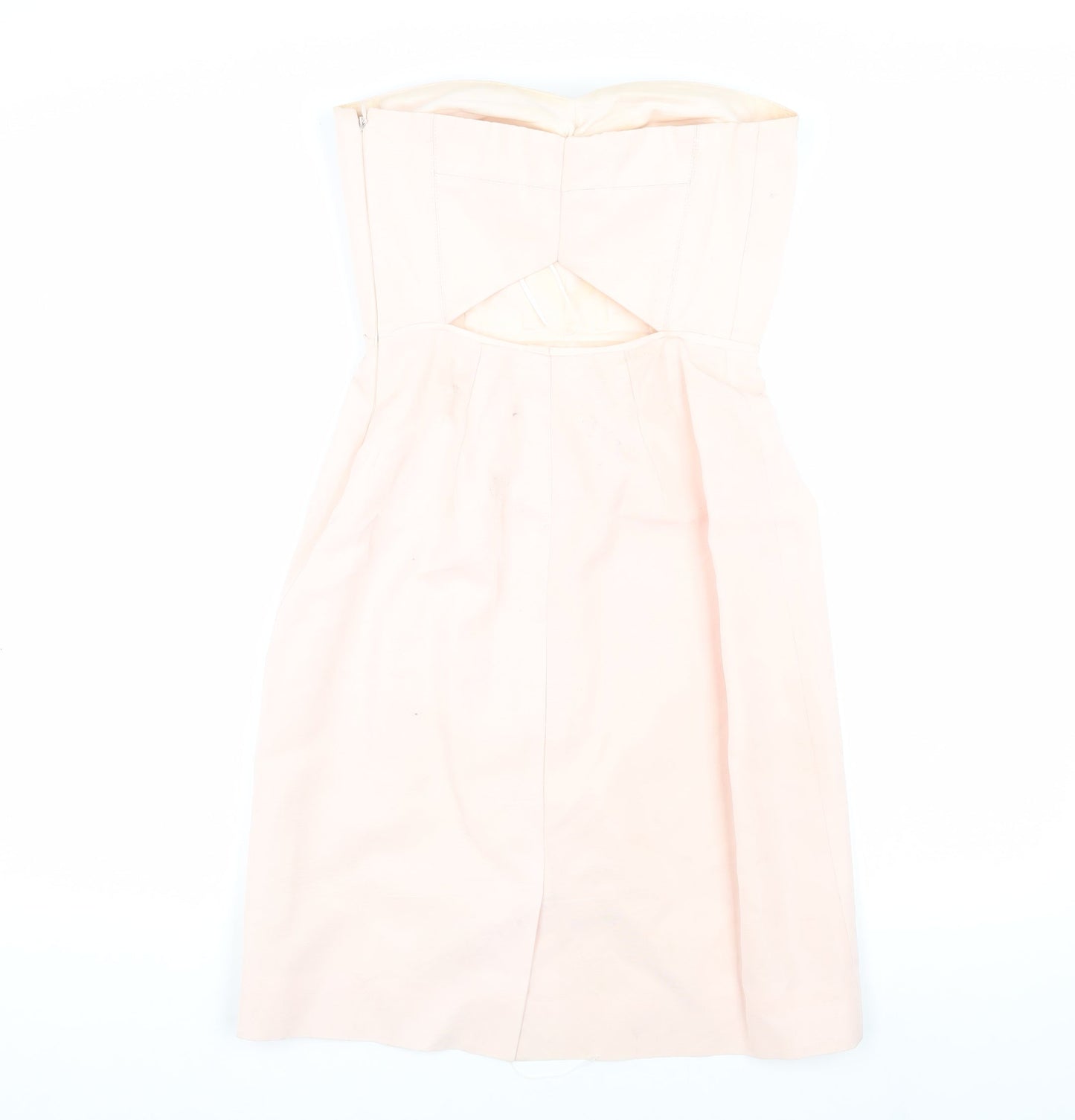 J.Crew Women's Beige Bodycon Midi Dress XS