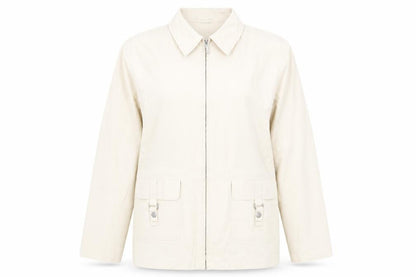 Womens UK Size M Bonmarché Beige Basic Jacket