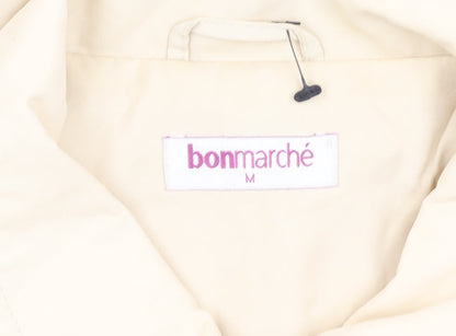 Womens UK Size M Bonmarché Beige Basic Jacket