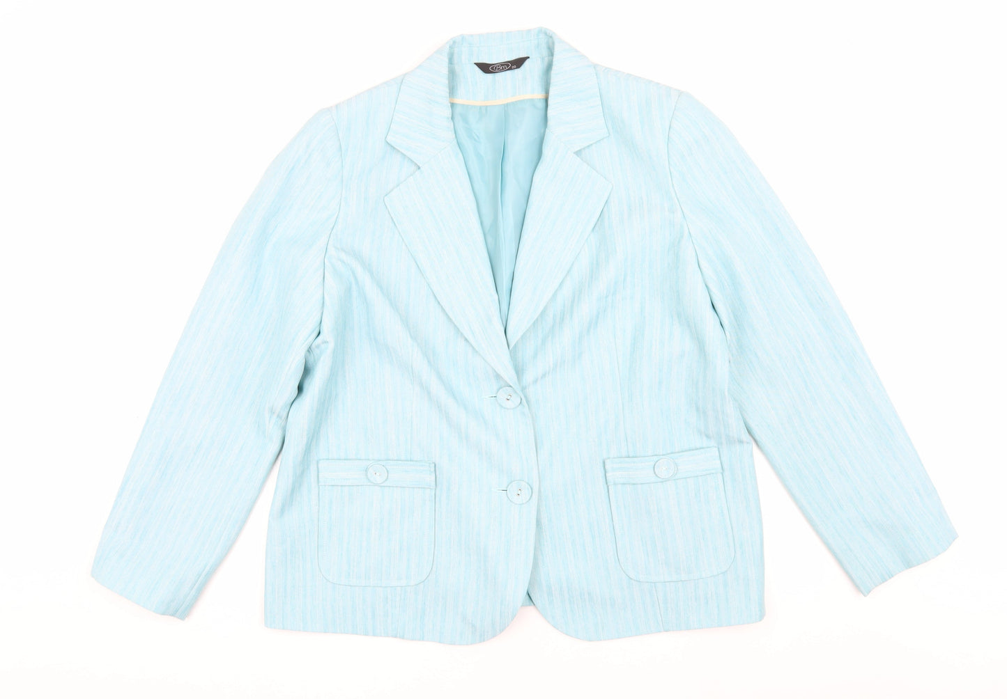 Womens UK Size 20 BM  Blue Blazer
