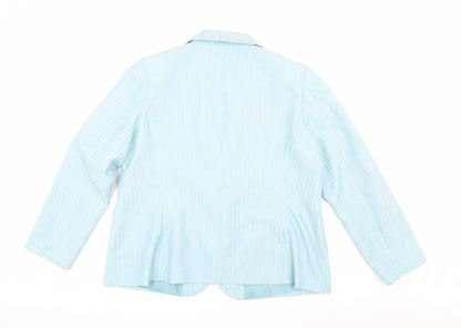 Womens UK Size 20 BM  Blue Blazer