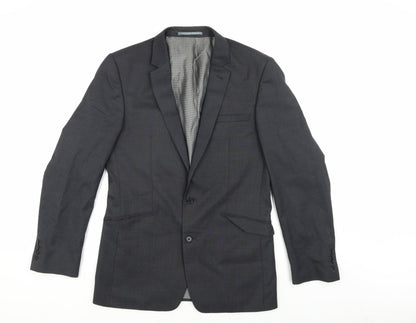 Mens UK Size 38 NEXT Regular Grey Suit Jacket