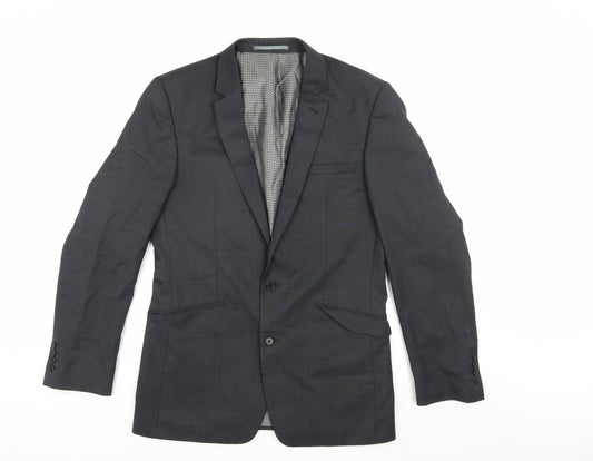 Mens UK Size 38 NEXT Regular Grey Suit Jacket