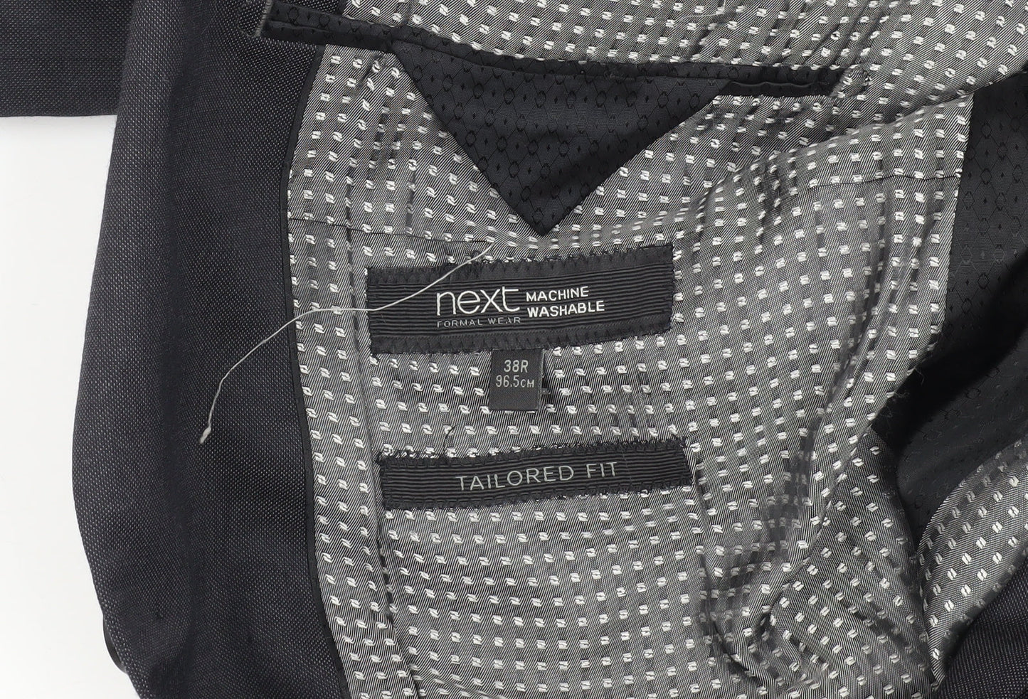 Mens UK Size 38 NEXT Regular Grey Suit Jacket